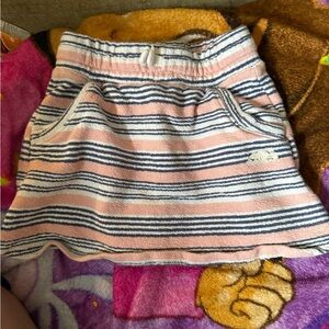 Roots Striped Pink and Blue Skirt